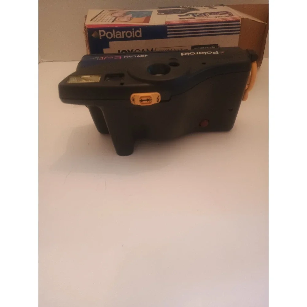 Polaroid Joycam Hipperlay Instant Camera With Film Black With Box